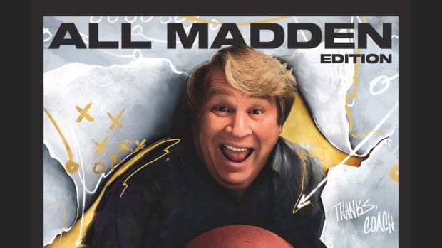 John Madden returns for a lovely tribute on the Madden 23 cover.